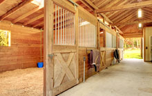Ainderby Steeple stable construction leads